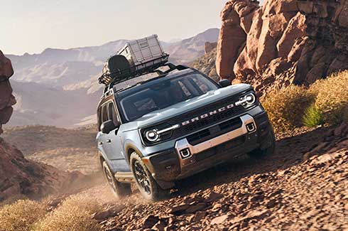 La Tecnología Off-Road equipada en Ford Bronco 2025 brinda mayor capacidad Todoterreno